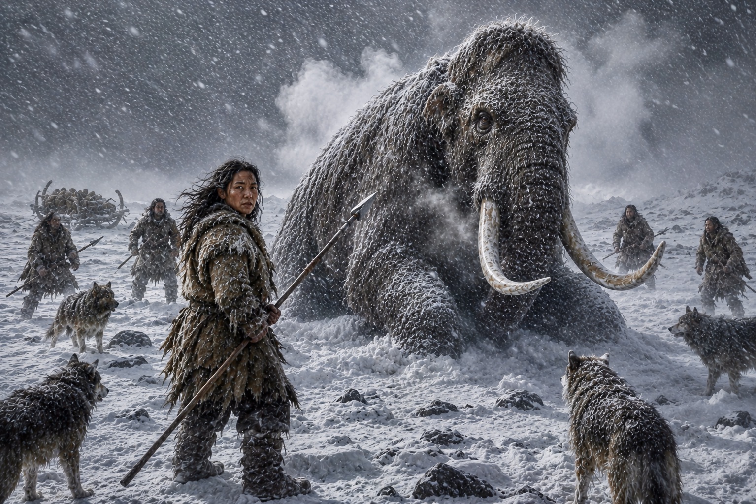 The mammoth hunt